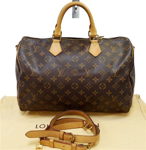 lv monogram speedy 35|lv speedy 30 with strap.